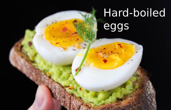 Hard boiled eggs