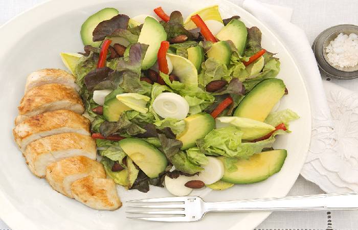 SALADS WITH CHICKEN