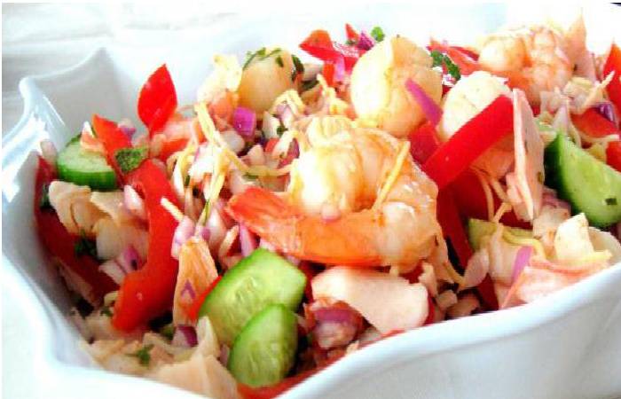 SALADS WITH SEAFOOD