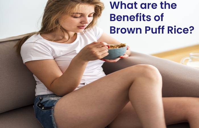 Brown Puffed rice cereal